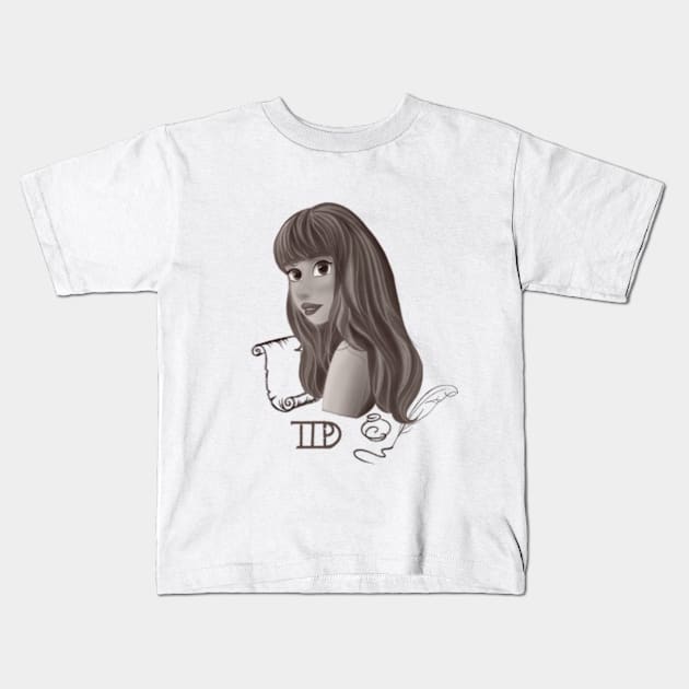 TTPD TAYLOR SWIFT Kids T-Shirt by Art_incolours